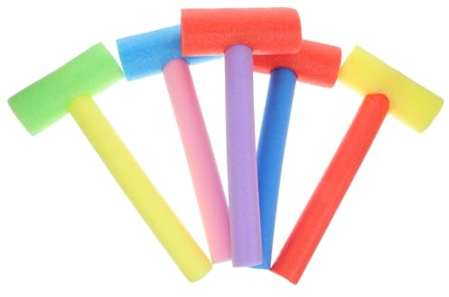 Generic Foam Hammer Toys for Kids Lightweight 5Pcs Educational Activity Props Soft Epe Material Indoor Outdoor Play 13.39 Inch Set