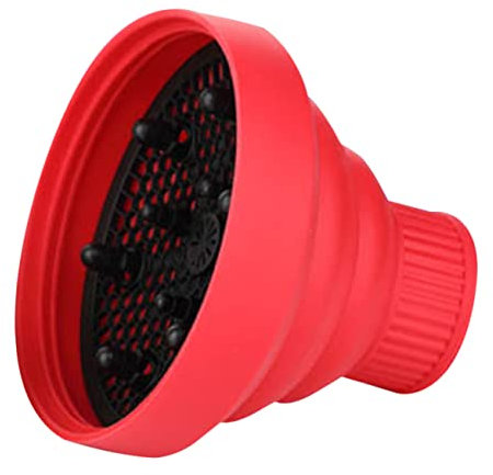 FRCOLOR Silicone Windshield for Hair Dryer Folding Silicone Diffuser Cover Hair Blow Diffuser Attachment