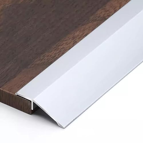 HCZION Schwellenrampe Übergangprofil Boden Übergangsleiste Ausgleichsprofil Höhenausgleichsprofil Aluminium Bodenprofil, Höhe Weniger Als 6mm (Color : B, Size : 5PCS)