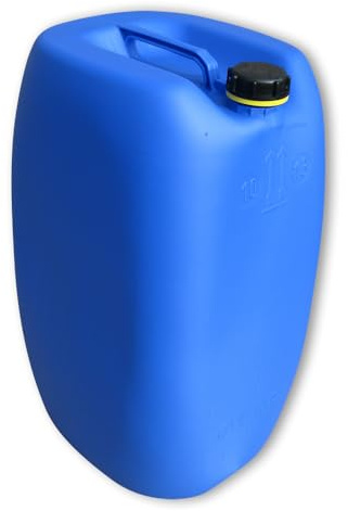 kanister-vertrieb® 60 L Getränke- Wasserkanister Blau mit Schraubdeckel (DIN 61) | Lebensmittelecht | Farbe blau | ohne BPA
