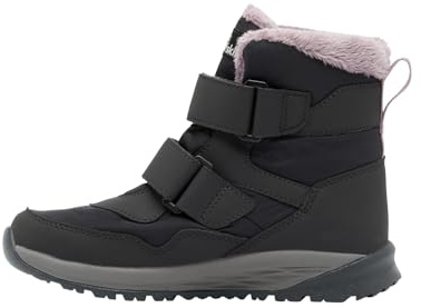 Jack Wolfskin Polar Bear-G Texapore Mid VC K, vinterstövlar, Phantom, 32 EU, Phantom, 32 EU