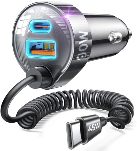 LISEN 90W for iPhone 17 16 15 Pro Max Car Charger USB C Fast Charge,Super Fast for iPhone 15 16 17 Pro Car Charger Type C Adapter for iPhone 17 16 15 Air ProMax Plus,Samsung Galaxy S25,Pixel, Android