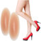 QIUMING 144g/paio Cuscinetti per Polpacci Forma Corretta delle Gambe Per Polpaccio in Silicone Morbido Colore della Pelle, Autoadesivo Per Gambe Sottili Storte (Colore della Pelle)