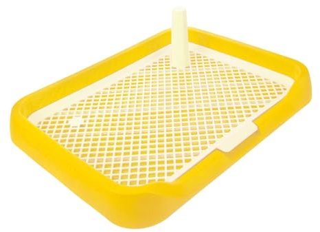 BUGUUYO Hundetoilette Für Indoor Hundepotty Mit Rutschfestem Design Langlebiger Einfach Zu Reinigen Für Kleine Und Große Hunde Hundetoilette Für Training Zu Hause
