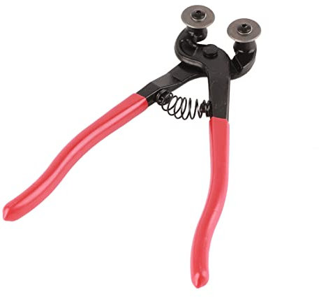 MOUMOUTEN Glass Tile Nippers, 200 Mm Heavy Duty Glass Mosaic Cutting Pliers for Craft Glass Tiles Ceramics