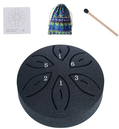 Regentrommel Für Den Garten Draußen, Rain Drum Outdoor, Rain Drum Für Garten, 3 Zoll 6 Töne Steel Tongue Drum Regentrommel Tongue Rain Chime Drum, Wasserdichte Trommel-Regenglocke | Garten, 3 Zoll 6 Töne Steel Tongue Drum Regentrommel Tongue Rain Chime Drum, Wasserdichte Trommel-Regenglocke