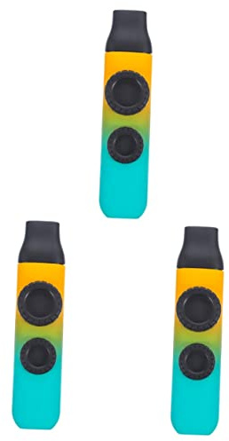 ibasenice 3sätze Gradiente Kazoo Verstellbare Professionelle Kazoos Für Erwachsene Tragbar Für Gitarre Und Ukulele Aus Hochwertigen Materialien Für Musikliebhaber Und Partys