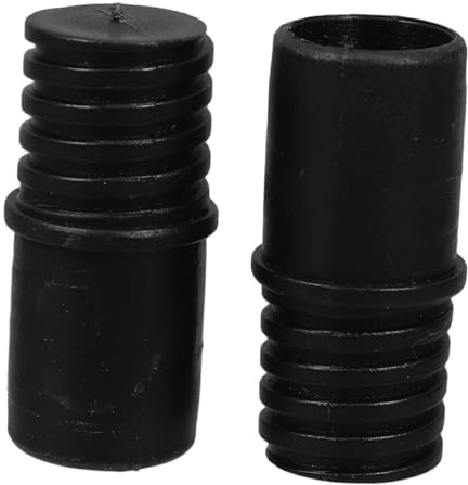 Beaupretty 2 Pièces Adaptateur Filetage Manche À Balai Embouts De Remplacement Pour Perche D’Extension Connecteur D’Extrémité Pour Tige Métallique Balai Et Vadrouille Installation Facile