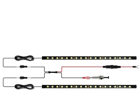 Luce per cofano auto, 12 V, luci LED da lavoro, illuminazione di sicurezza per cantiere, strumenti diagnostici, prodotti di ricambio per illuminazione automobilistica, 30 cm