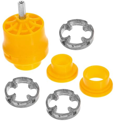 VILLCASE 7pcs Water Threader Die for Pvc Pipe Tap Threader Tools Kit for Home Plumbing