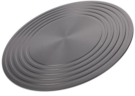 Healifty Placa Difusora de Calor de Aluminio Grosor de 4 Mm y Mango Elevador, Compatible Cocinas de Gas Distribución del Calor