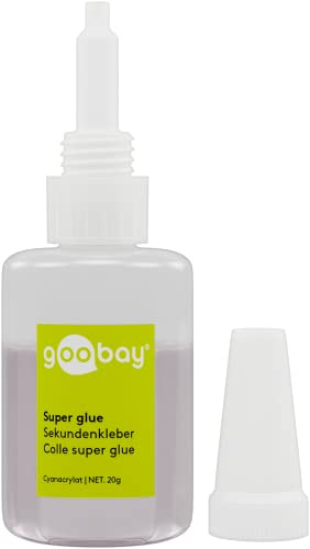 Fixpoint 77012 Adesivo Istantaneo, Super Glue, adesivo universale con pratico tappo di dosaggio richiudibile, 20 g