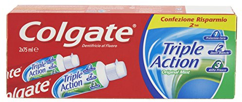 Colgate Triple Action Zahnpasta 2er Pack (2 x 75 ml)