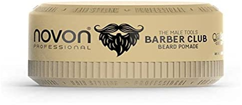 NOVON Pomada para Barba Professiona Barber Club Beard, 50 ml, para estilismo de Barba