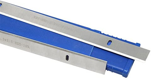 FMingNian 2pcs 210x16.5x1.5mm HSS Planer Blades For ERBAUER 052 BTE & PB02 Thickness Planer Wood Knife 8.4inch Planer Woodworking Parts
