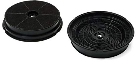 GDE - Filtre à charbon pour Hotte compatible Electrolux : Diamètre 180-190mm, AMC62, FCV17 (2)