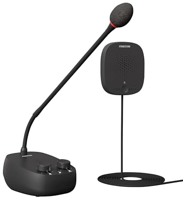FONESTAR Digitale Audio-Workstations (DAW) - XLR Mikrofon - Unidirektional - Handheld - Kabelgebunden - 1 Kanal - PA-Anlage - Singen, Videokonferenz