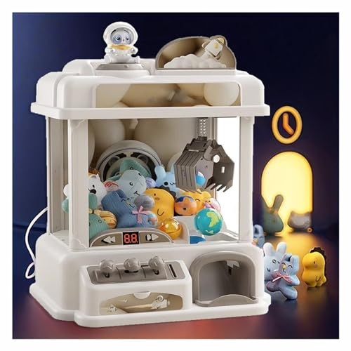 HAZARA Candy Grabber Machine Attrape Bonbon avec Fente à Monnaie,USB Machine Attrape Bonbon Candy Arcade pour Les Cadeaux d'anniversaire De Noël