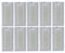 RijPex Staubsauger HEPA Filter kompatibel mit QQ6 Hofer Easy Home SR1 IPlus S5 Linnberg Clobot MT-810 Roboter Staubsauger Teile Zubehör (Color : 10pcs)
