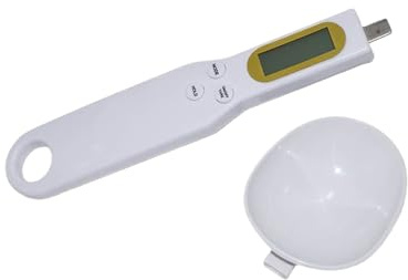 Tktouci Cuchara Medidora Digital - Cuchara Electrónica - Cucharas De Cocina Digitales | Para Cocina Cocinar Hornear Hogar Apartamento Mascotas Gato Perro Comida Café En Grano Té