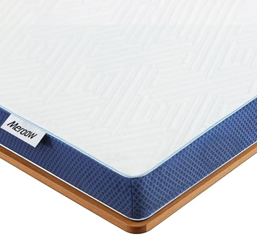 Meroow Topper 180 x 200 cm, 7,5 cm Höhe Gel Memory Schaum Matratzen Topper, 3 in 1 Härtegrad H2/H3, Zonierte Härtegrade, Bezug aus Tencel-Gewebe, Fühlt Sich Kühl, Abnehmbar, Geeignet für Paare