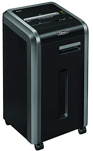 Fellowes Powershred 225Ci 24 Sheet Cross Cut Paper Shredder for the Large Office with 100 Percent Jam Proof, SafeSense and Silent Shred