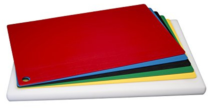 SeleXions/ilggro Top Board Planche à découper Professionnelle Set 7 pièces colorées 60 x 40 x 3 cm INCL. 6 wechselbaren 15015 Planche