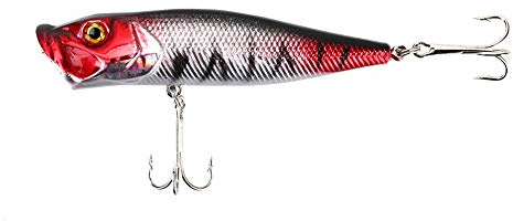 5 STÜCKE Kunstköder Kit Full Fishing Tackle Lots Einschließlich Hartköder Minnow Popper Crankbaits Köder Tackle Minnow Fischköder