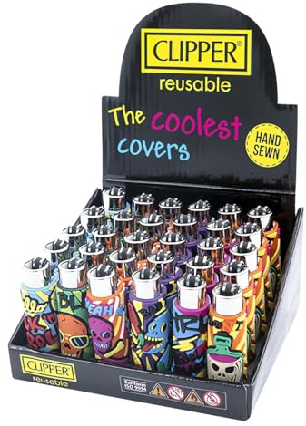 Weedness Clipper Cover PVC Hülle Hard Life - Limited Clipper Gas Bong Feuerzeug Pfeifen Feuerzeug Einweg Pfeife