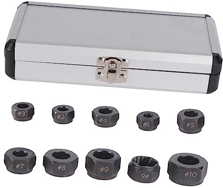 DOITOOL Set Di 10 Bussole Per Estrattori Di Dadi E Bulloni Per Trapano Per Estrattori Di Dadi Danneggiati Per La Rimozione Di Dadi Spanati