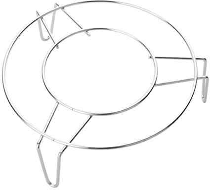 IMIKEYA Stainless Steel Round Cooker Steamer Rack Tripod Stand for Kitchen Cooking Three-Legged Design Fits Pots and Pans