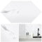 10 Sheets Vinyl Floor Tiles Stickers Self Adhesive Floor Sticker Kitchen Waterproof Marble Grey White Vinyl Flooring Peel and Stick Flooring Tiles for Living Room 30x30cm