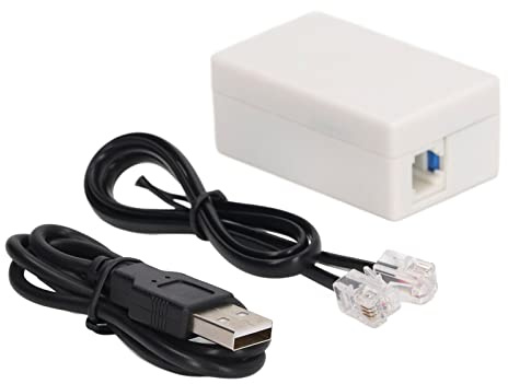 Telefonanruf-Recorder, Telefonleitungsaufzeichnungsgerät, RJ11-Schnittstelle, Loop-Aufnahme, 32 GB, USB, Mini-Festnetz, Automatische Aufladung
