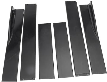 Auto Seitenschweller Universal Für VW Für Passat B7 B8 Limousine Schürze Lip Winglet 78,7 /86,6 Seitenschweller Erweiterung Splitter Kit Autozubehör Car Side Skirt Splitter(2.2M,A)