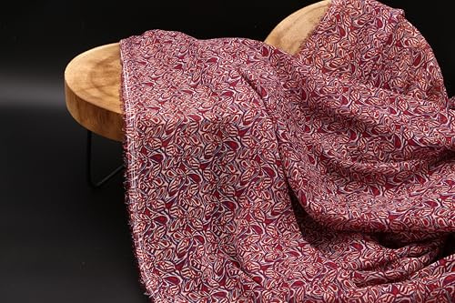 Eleganter Georgia Krepp Stoff - Luftiger und transparenter Look im Vintage-Stil - Meterware 300 x 140 cm: Perfekt für Dekoration, Bekleidung, Heimtextilien, Tischläufer, DIY, Basteln