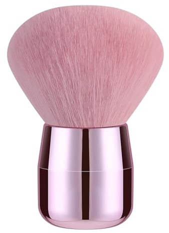 Pink Nail Dust Brush Soft Nail Arts Dip Powder Brush Remover Nails Brush Nail Dust Brush Cleaner Brushes Brush for Acrylic Nails Gel and Makeup PowderBlush Brushes Nail Art Polish Tools