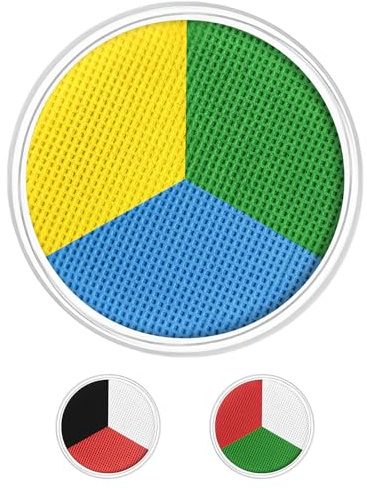 LOPHE Water Color Schminke, 30g 3 Color Vegan Bodypainting Farben Schminke Kinder, Waschbar Theaterschminke Körperfarbe, Gesichtsfarbe Kinderschminke für Make up Karneval & Halloween Party, #4