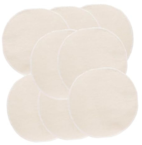 SHINEOFI Paño de Vapor de Gasa de Algodón 100% Puro Antiadherente y Reutilizable Tamaño 28 CM Paquete de 10 Unidades Adecuado para Bollos al Vapor Dumplings
