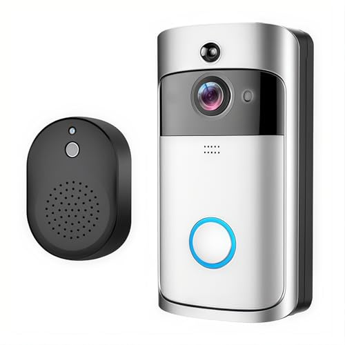Welan Doorbell Camera Wireless with 720P HD Video Smart PIR Motion Detection 130° Wide-Angle 2.4G WiFi Connection 3-Day Free Cloud Storage Two-Way Talk Battery Powered for Home Security
