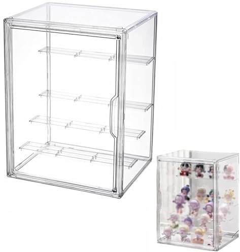 HSYTEK Acryl Vitrine 5 Schicht Acrylbox Transparent für Blind Box Sammel