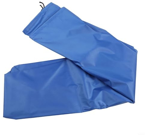 Blaue Sandkastenabdeckung für Kinder, quadratisch, für den Außenbereich, Garten, Hof, wetterbeständig, Größe 120 cm (120 x 120 x 20 cm)