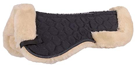 HKM Echt Lammfell Sattelkissen natur