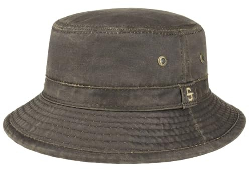 Stetson Drasco Stoffhut Bucket Hat UV-Schutz 80 Herren Sommer Winter