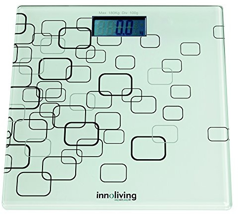 Innoliving INN-109 Bilancia Pesapersona con Bluetooth, grey, lcd