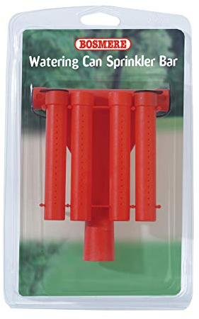 Bosmere N574 Garden Care Watering Can Sprinkler Bar, Red