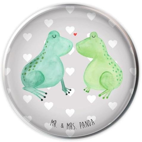 Mr. & Mrs. Panda Stöpsel Waschbecken Frosch Liebe - Geschenk, Ablaufgarnitur, Hochzeitstag, Abfluss, Freundin, Abflussstöpsel, Freund, Abflussstopfen, Frösche