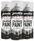 JENOLITE Aérosol de peinture pour tableau noir, 3 x 400 ml, idéal pour créer des surfaces d'écriture, application facile pour la maison ou le bureau