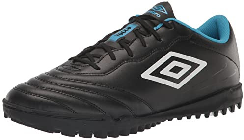 Umbro Herren Tocco 3 League TF Soccer Turf Schuh, schwarz/weiß/blau, 45 EU