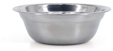 Petsoigné Lot de 2 gamelles en acier inoxydable pour animaux de compagnie, 2 bols interchangeables, diamètre 14 cm, convient à un usage alimentaire et passe au lave-vaisselle