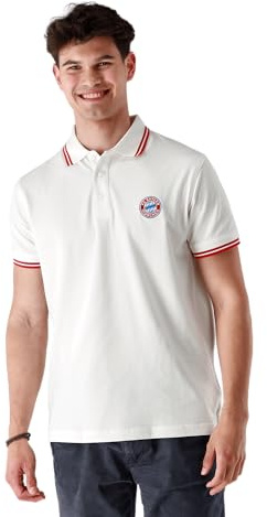 FC Bayern München I Poloshirt Essential I Herren I Weiß